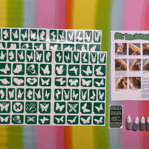 Butterfly tattoo stencils
