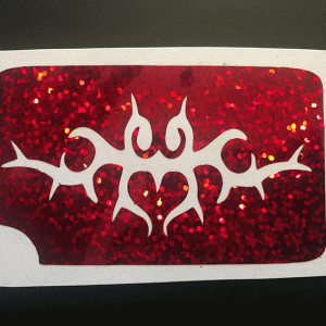 Heart Pattern Type 1 Stencil