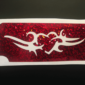 Heart Pattern Type 3 Stencil