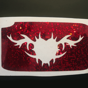 Heart Pattern Type 4 Stencil