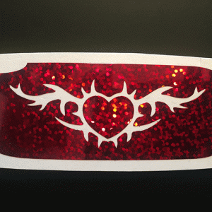 Heart Pattern Type 5 Stencil