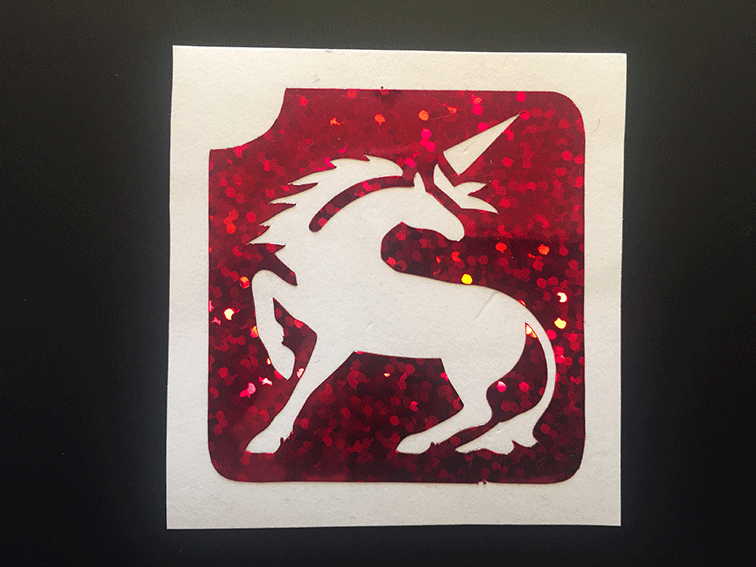 Unicorn Type 4 Stencil