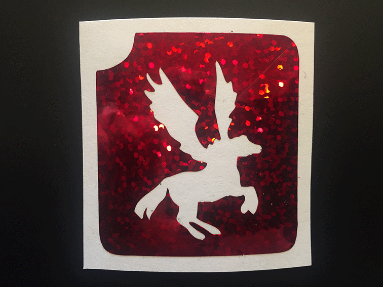 Horse Type 4 Stencil
