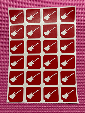 Stencil Sheet 135