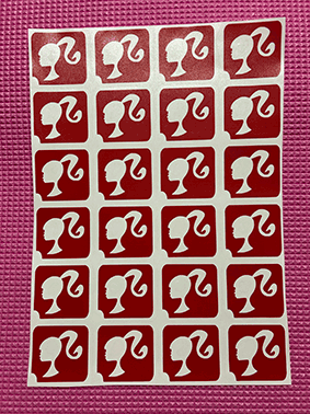 Stencil Sheet 605