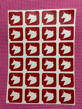 Stencil Sheet 613