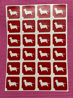 Stencil Sheet 655